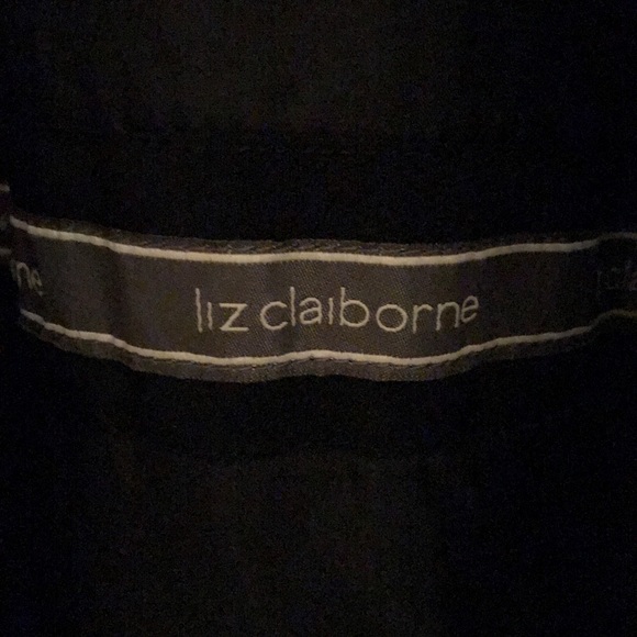 Women's Black Coat by Liz Claiborne - Picture 3 of 4
